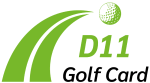 D11 Golf Card - logo