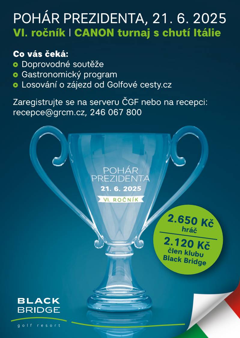 Pozvánka na Pohár prezidenta 2025